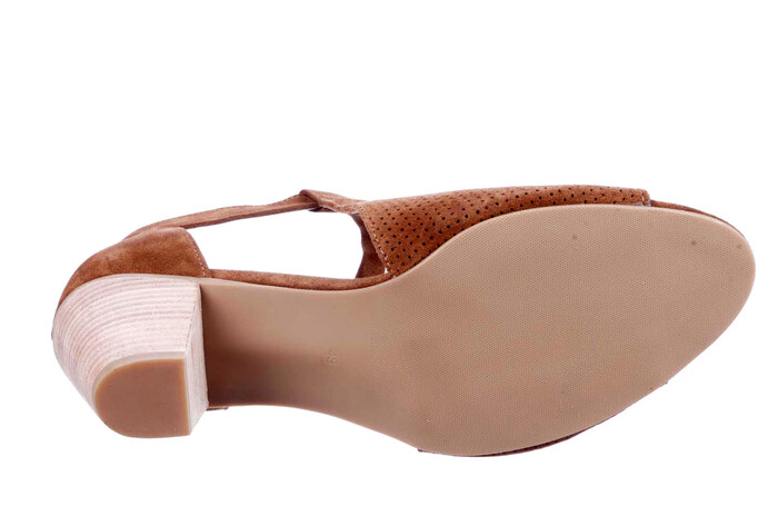 10-3913-12 Babouche cognac afbeelding