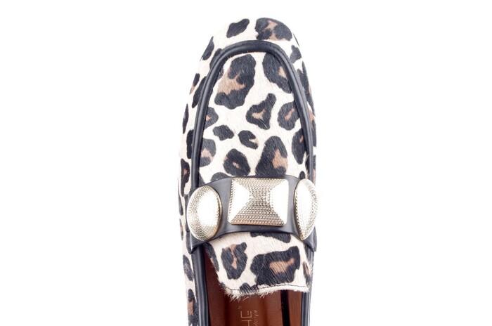 Babouche beige luipaard G-Lulu-59 afbeelding