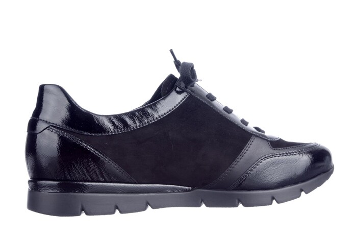 Semler zwart suede/lak combi N8125-586 H afbeelding