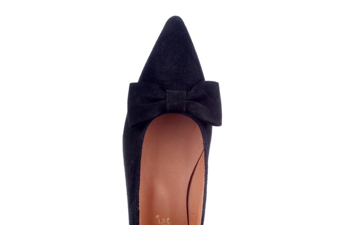 Babouche zwart Paola-2 afbeelding