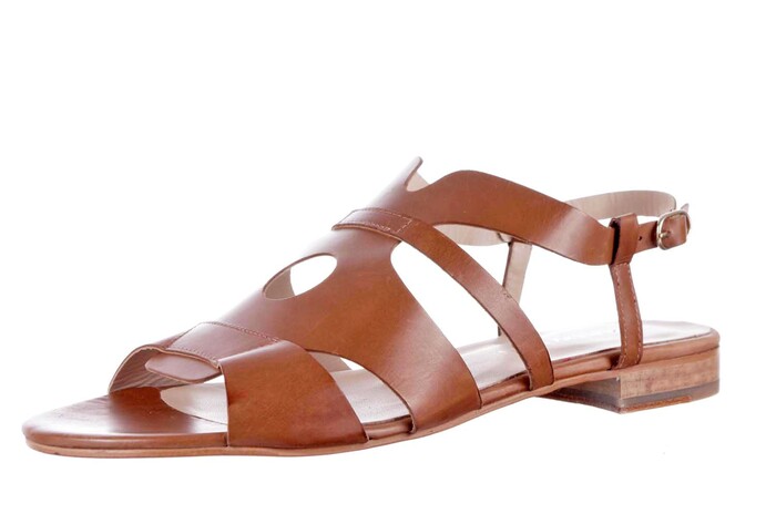 1152  CALANDSCHOEN COGNAC afbeelding