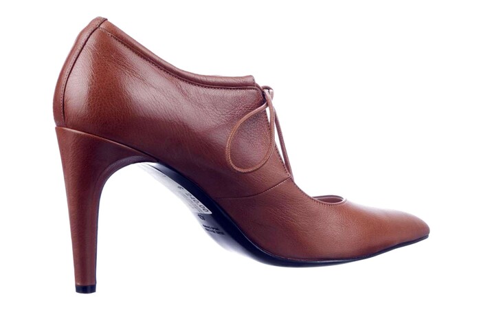 61399 CALANDSCHOEN COGNAC afbeelding