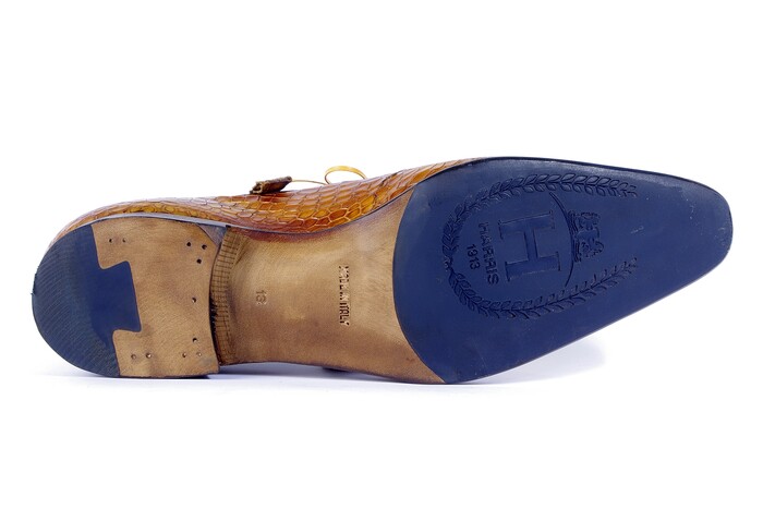 0417 HARRIS BRUIN CROCO afbeelding