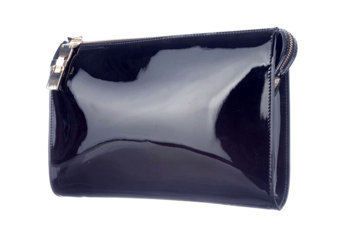 182014 HOGL TAS ZWART LAK afbeelding