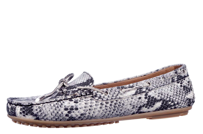 6-61 Babouche grijs python afbeelding