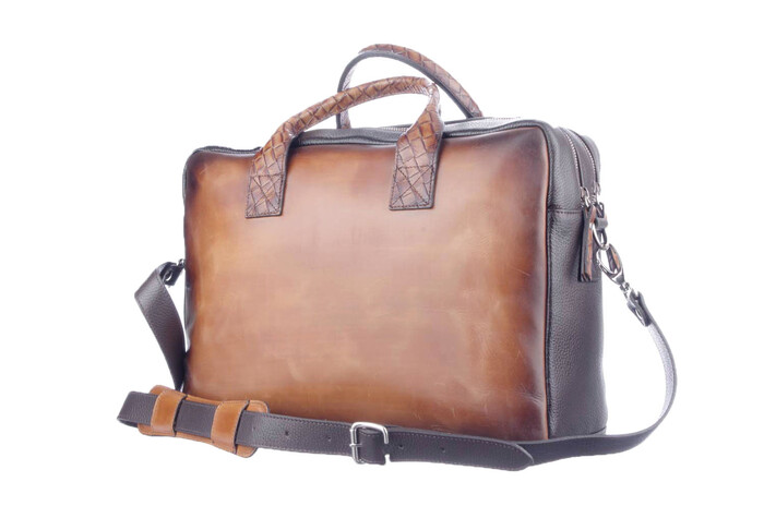 GIORGIO TAS COGNAC afbeelding