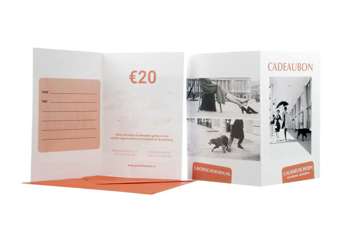 Cadeaubon 20 Euro afbeelding