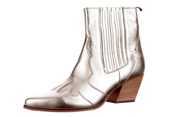 6029 Babouche goud afbeelding