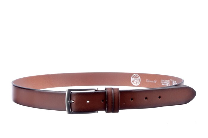 802 Muller cognac Edgy leer afbeelding