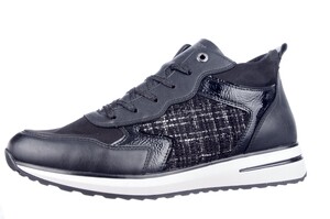 Remonte zwart combi D1G71-01