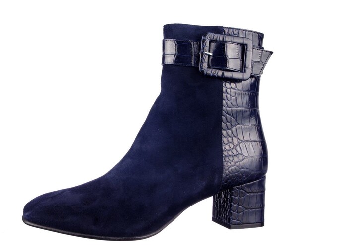 optillen Kleren vloeistof 11845 LILIAN BLAUW › Enkellaarzen › Caland Schoen