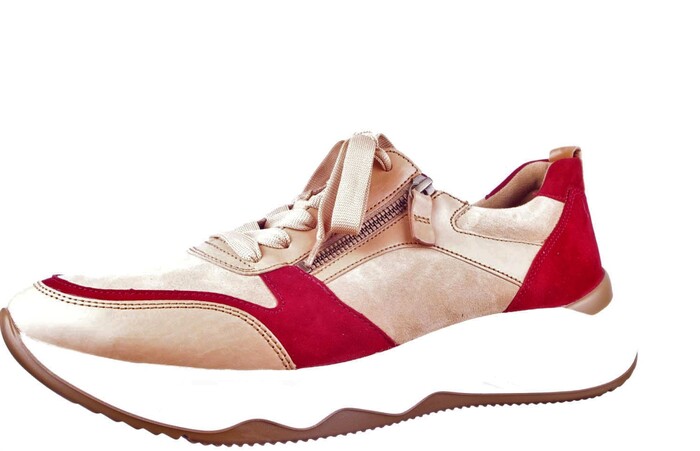 53.490.25 GABOR COGNAC/ROOD afbeelding