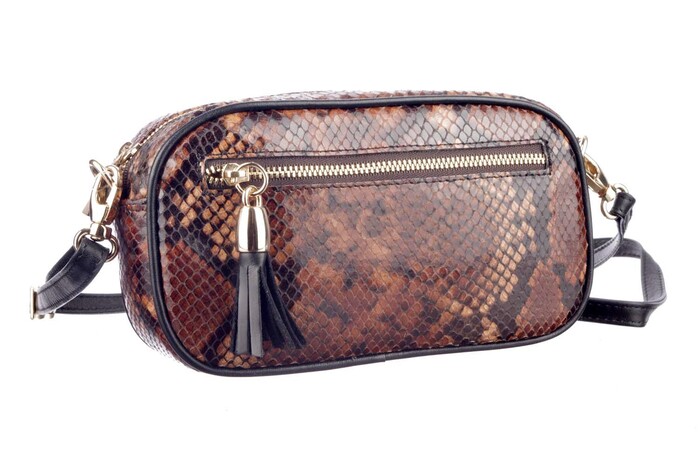 5708 FAUSTO BRUIN SNAKE afbeelding