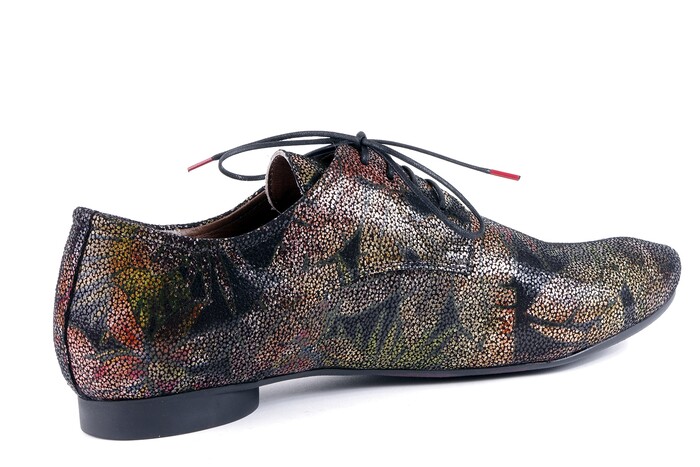 Voorouder Blind Onverschilligheid 87270.09 THINK ZWART COMBI › Veterschoenen › Caland Schoen
