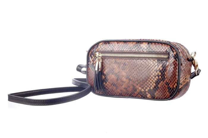 5708 FAUSTO BRUIN SNAKE afbeelding