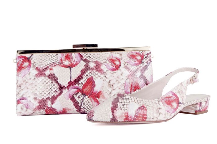 7908 FAUSTO ROZE/BEIGE afbeelding