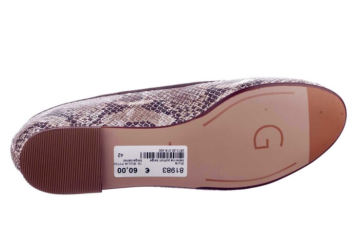 12. GIULIA PYTHON BEIGE afbeelding