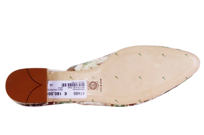 58310 CALAND GROEN  BEIGE afbeelding