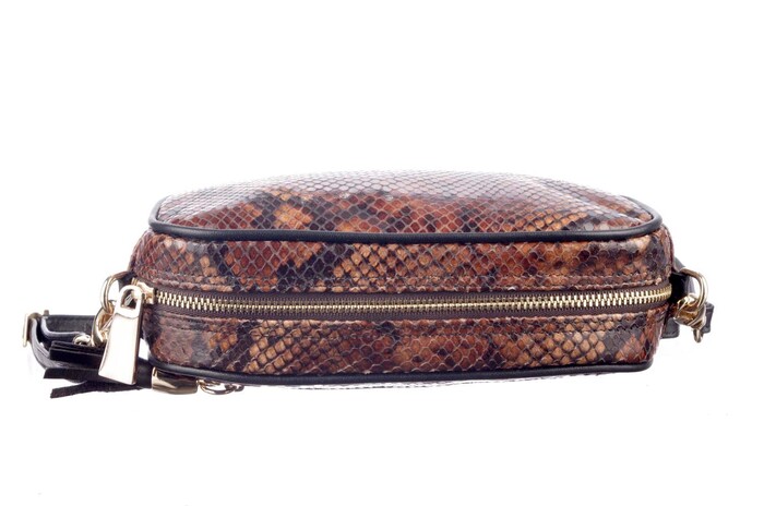 5708 FAUSTO BRUIN SNAKE afbeelding