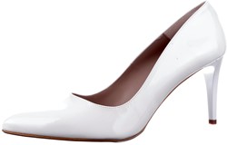 8 GIULIA WIT LAK pump wit lak
