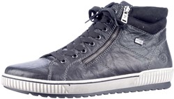 Remonte zwart D0772-01 veterboot zwart