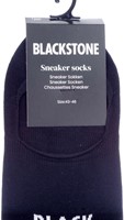 DAMESSOKKEN sneaker Blackstone zwart damessokken sneaker zwart-3