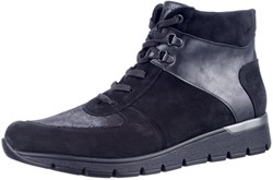 Waldlaufer zwart 626K82 K veterboot zwart