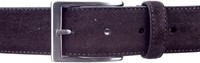 2035 Giorgio donkerbruin suede riem donkerbruin suede