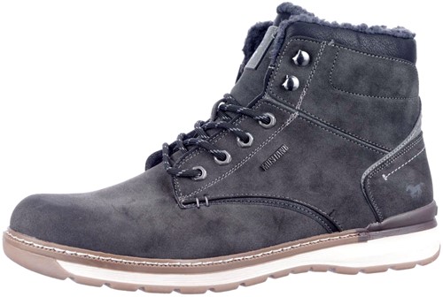 4141-604 Mustang donkergrijs veterboot donkergrijs
