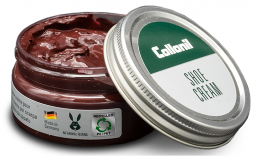 Shoe cream bruin Schoen creme bruin