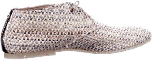 51.673.027 DC beige/goud combi veterschoen beige/goud combi-2