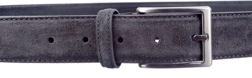2035 Officine Napoli grijs suede riem grijs suede
