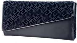 ST611 Brunate blauw/zwart Damestas blauw/zwart