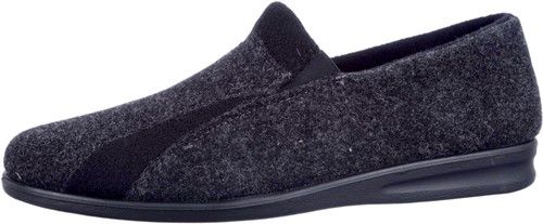 18105 Siebel antraciet combi pantoffel antraciet combi