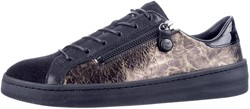 Think zwart combi 001143-0010 veterschoen zwart combi