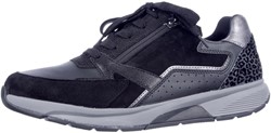 Gabor Rollingsoft zwart combi 76.878.67 sneaker zwart