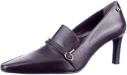 Babouche donkerbruin G-Oena-105 pump donkerbruin