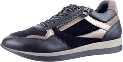 Helioform zwart combi 253.060.0352 H sneaker zwart combi