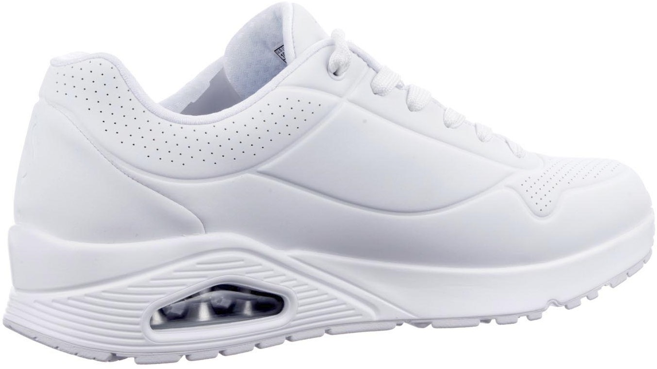 52458 Wht Skechers 52458 W maat 44 sneaker Wit Calandschoen