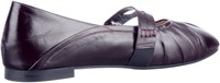 Babouche UMA-105 58 ballerina Donkerbruin-2