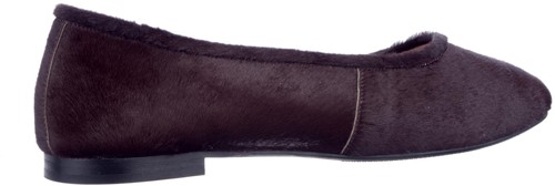 Babouche LACIA-8 518 ballerina Donkerbruin-2