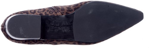 Babouche BLAKE-2 207 enkellaars Donkerbruin (Luipaard)-3