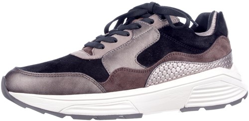 Xsensible 33000.2 383 GX Golden Gate Lady 383 Veterschoenen v Donkerbruin print