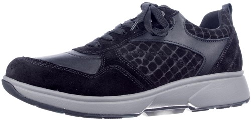 Xsensible 30230.3 006 HX Pula 006 Veterschoenen v Zwart print