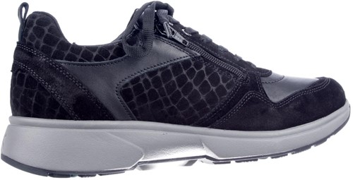 Xsensible 30230.3 006 HX Pula 006 Veterschoenen v Zwart print-2