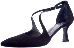 Melluso E5132Q Renna-Nero Pump Zwart