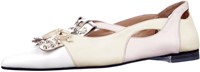 Babouche G-DUNJA-161 418 ballerina geel combi