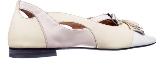 Babouche G-DUNJA-161 418 ballerina geel combi-2